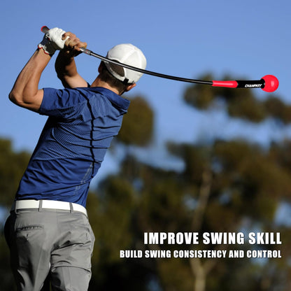 Golf Swing Trainer - Tempo & Flexibility Training Aids Warm-Up Stick Ideal for Golf Indoor & Outdoor Practice